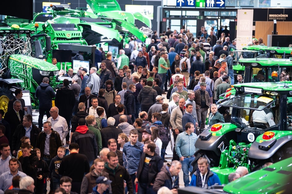 blick in Agritechnica Halle