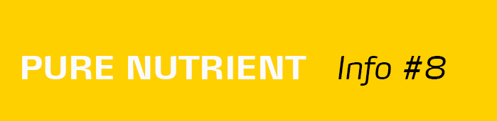 Banner Pure Nutreint Info Nr. 8