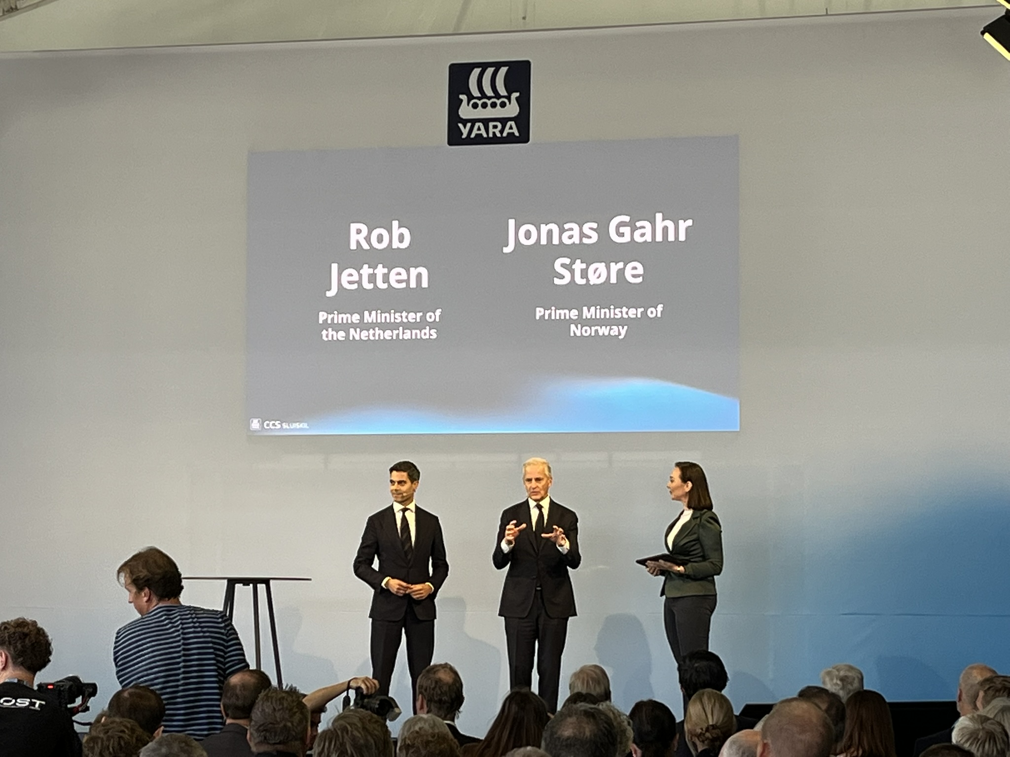 Diskussion Premierminister aus NL und NO