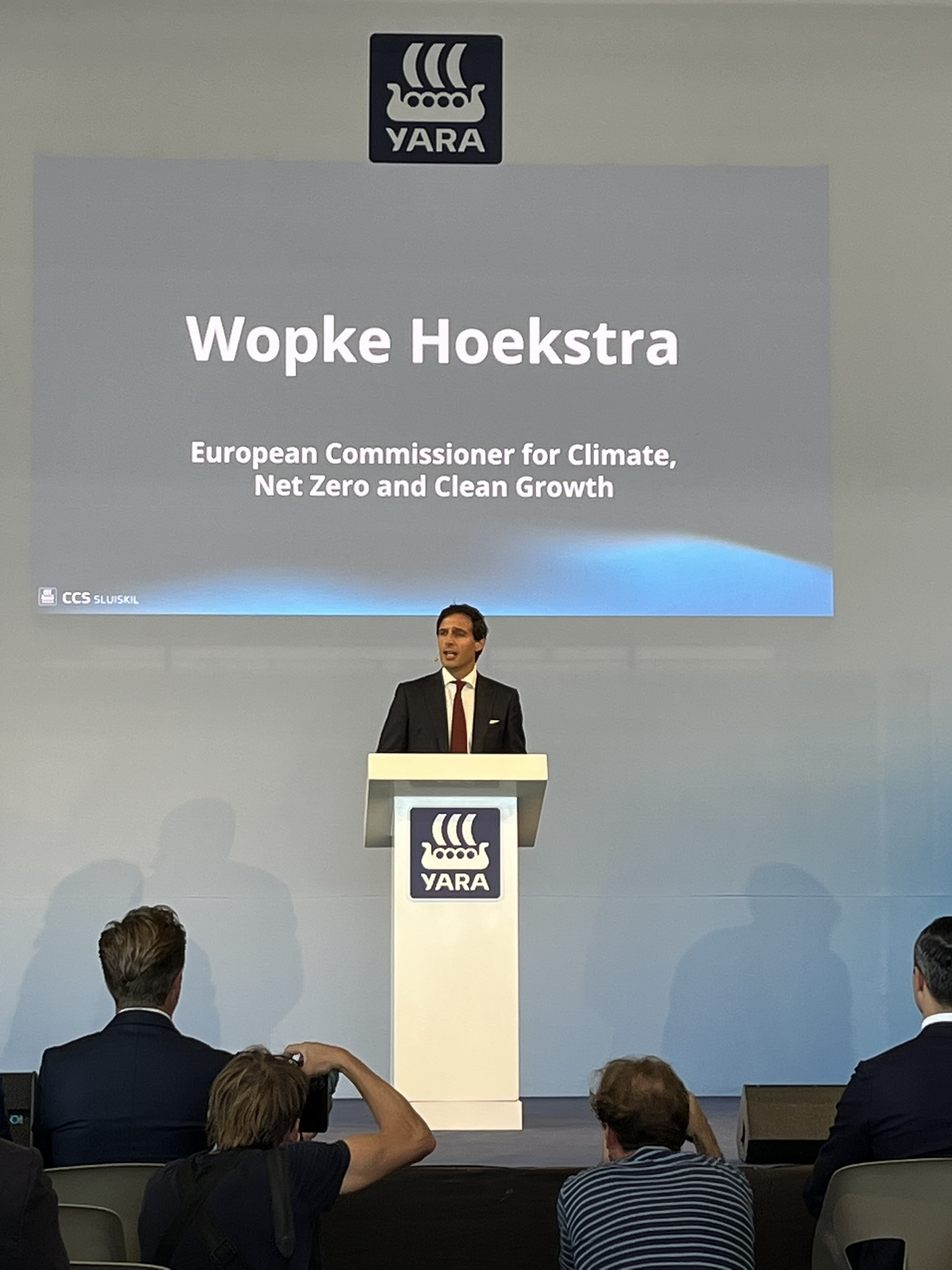 EU Klimaschutz-Kommissar Wopke Hoekstra