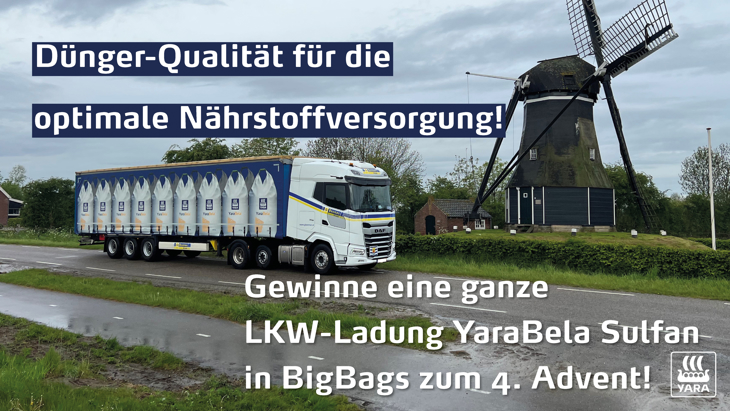 Yara-Adventsgewinnspiel Hauptgewinn