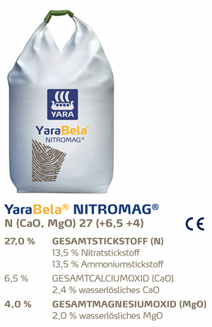 Big Bag YaraBela Sulfan mit Deklaration