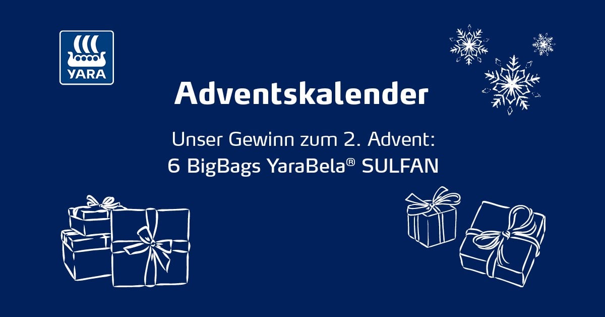 Yara Gewinnspiel zweiter Advent